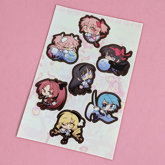 Madoka Magica Sticker Sheet