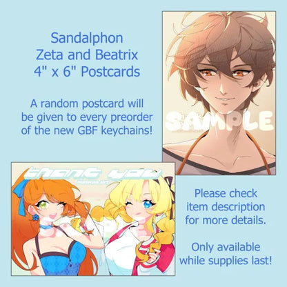 Granblue Fantasy Keychains - 2" Double-sided Clear Acrylic