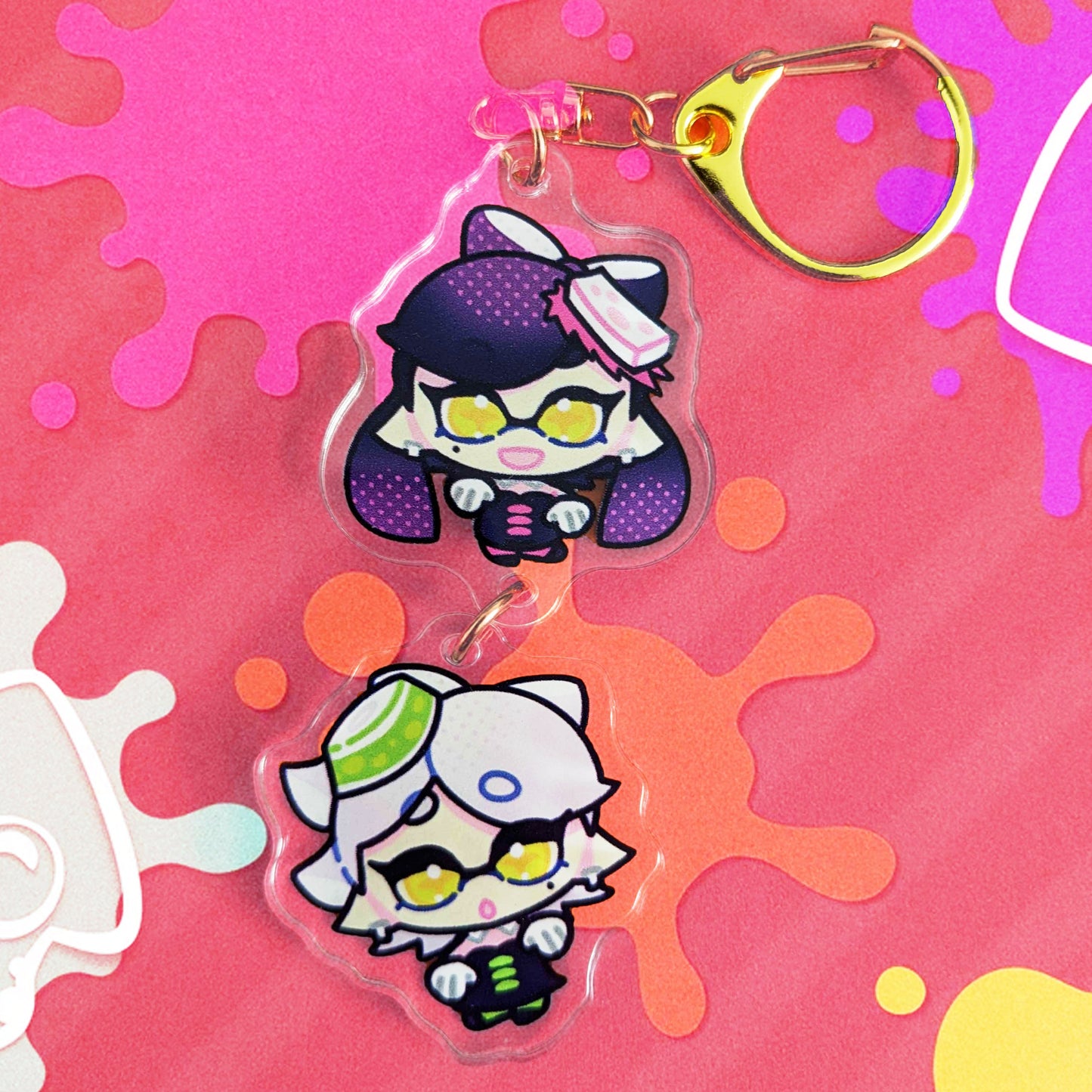 Splatoon Idol Double-sided Acrylic Keychains