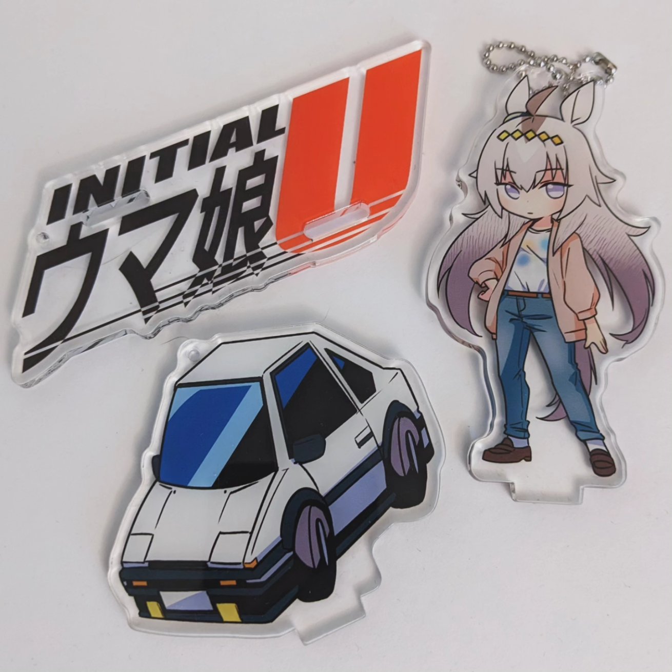 Uma Musume Initial U Keychain Standees