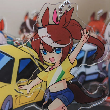 Uma Musume Initial U Keychain Standees