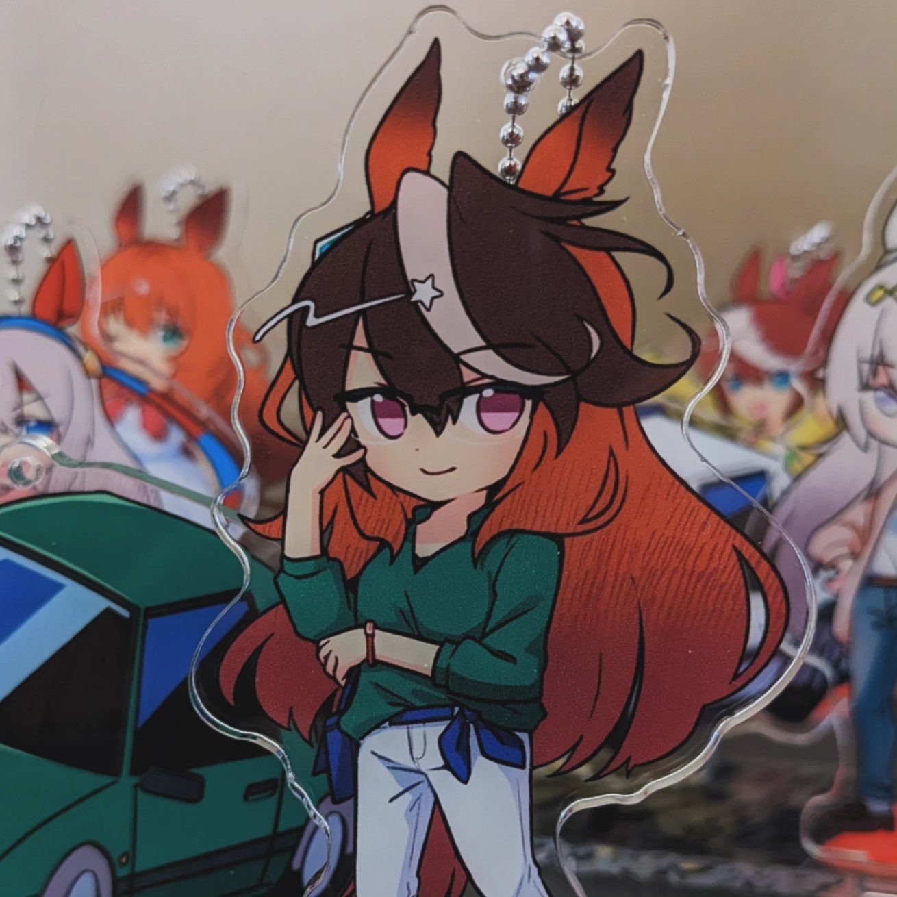 Uma Musume Initial U Keychain Standees