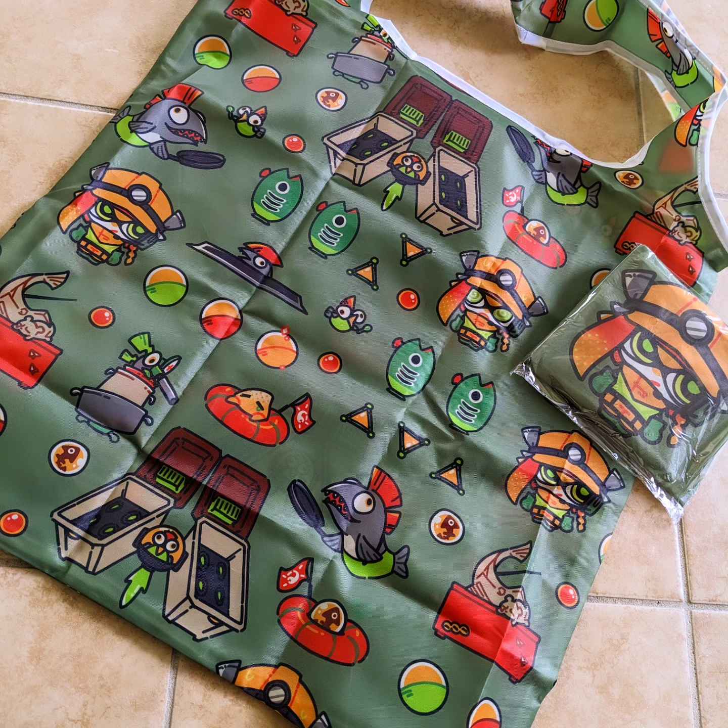 Splatoon Salmon Run Eco Bag