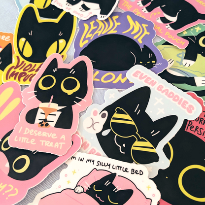 My Dear Cat Vinyl Stickers