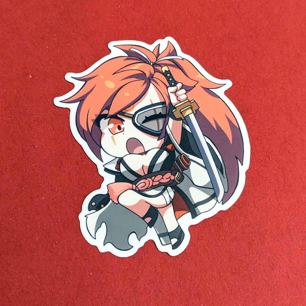 guilty gear stickers Guilty Gear STRIVE Stickers – ミノミノ