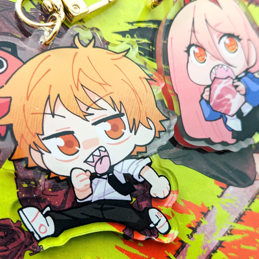 Chainsaw Man Keychains