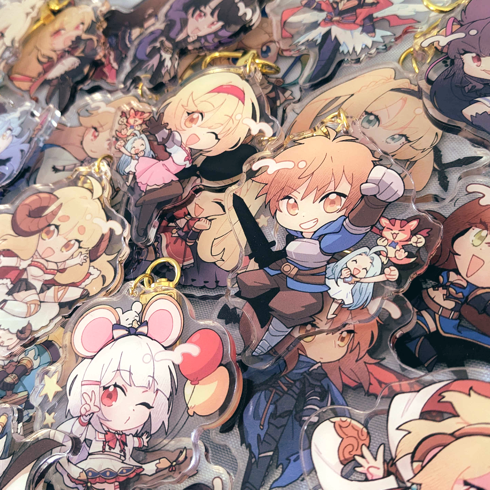 Granblue Fantasy Keychains