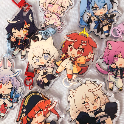 Hololive JP Keychains