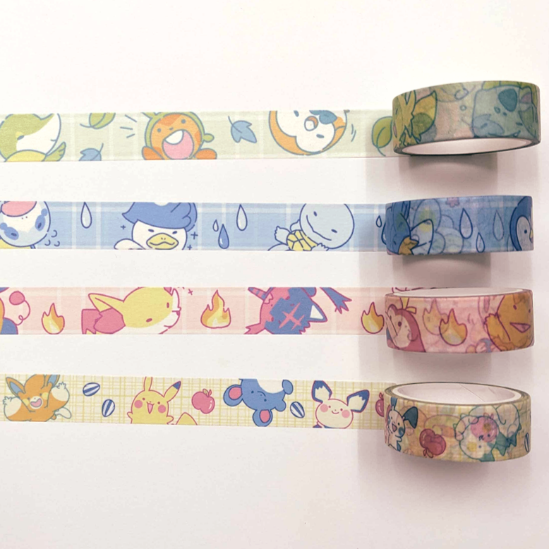 Pokemon Washi Tape