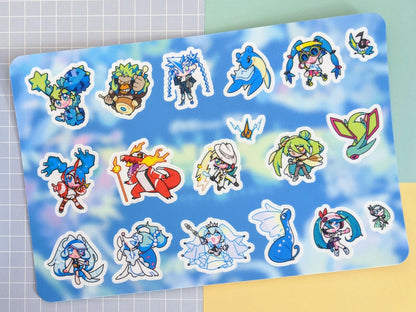 Pokemon x Hatsune Miku 4"x6" Sticker Sheet
