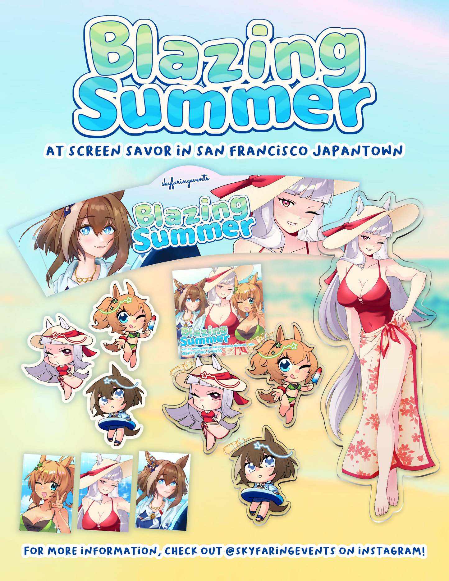 Umamusume Blazing Summer Merch Preorder