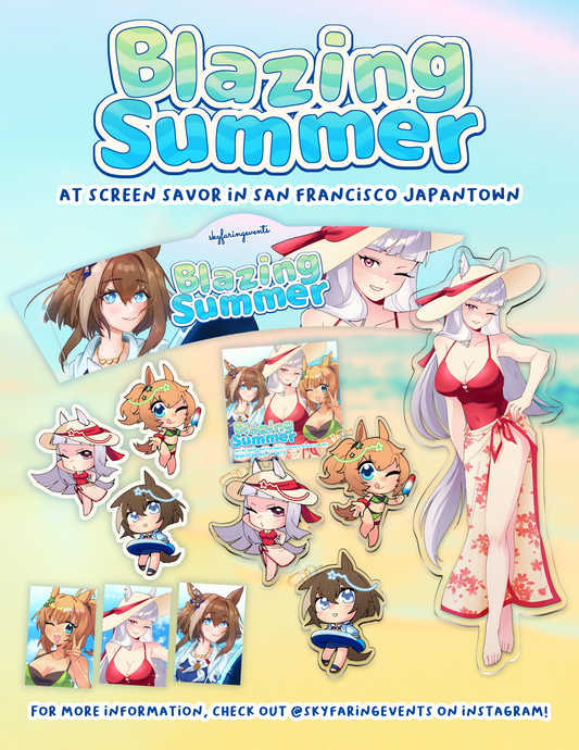 Umamusume Blazing Summer Merch Preorder