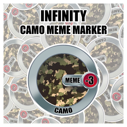 Infinity Camo Marker 3" Vinyl Sticker