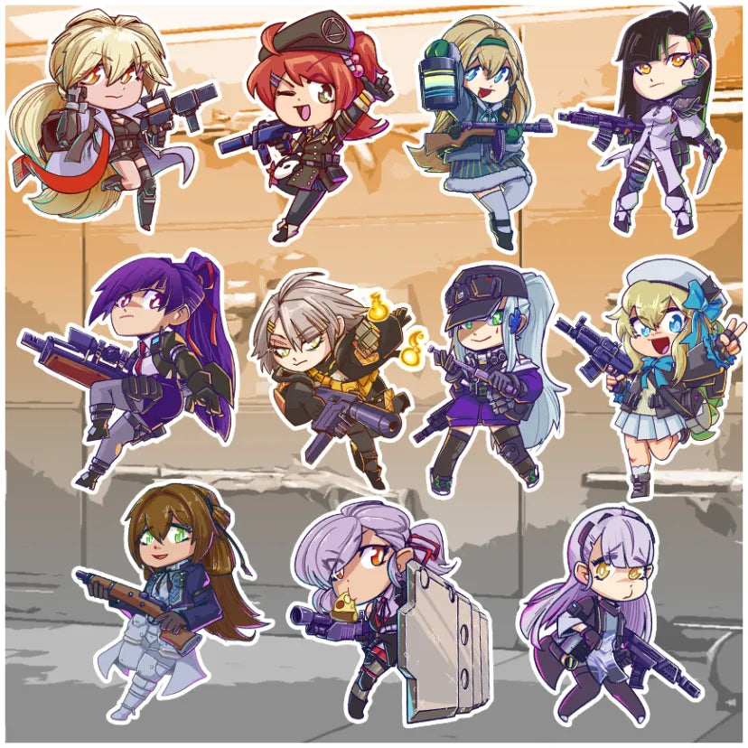 Girls Frontline Keychains
