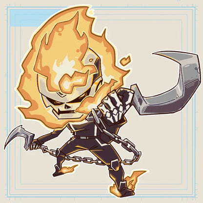 Marvel TOKON Keychains & Stickers