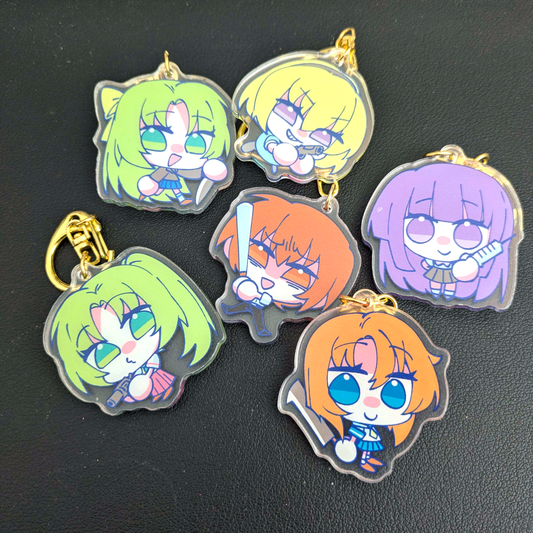 Higurashi When They Cry Keychains