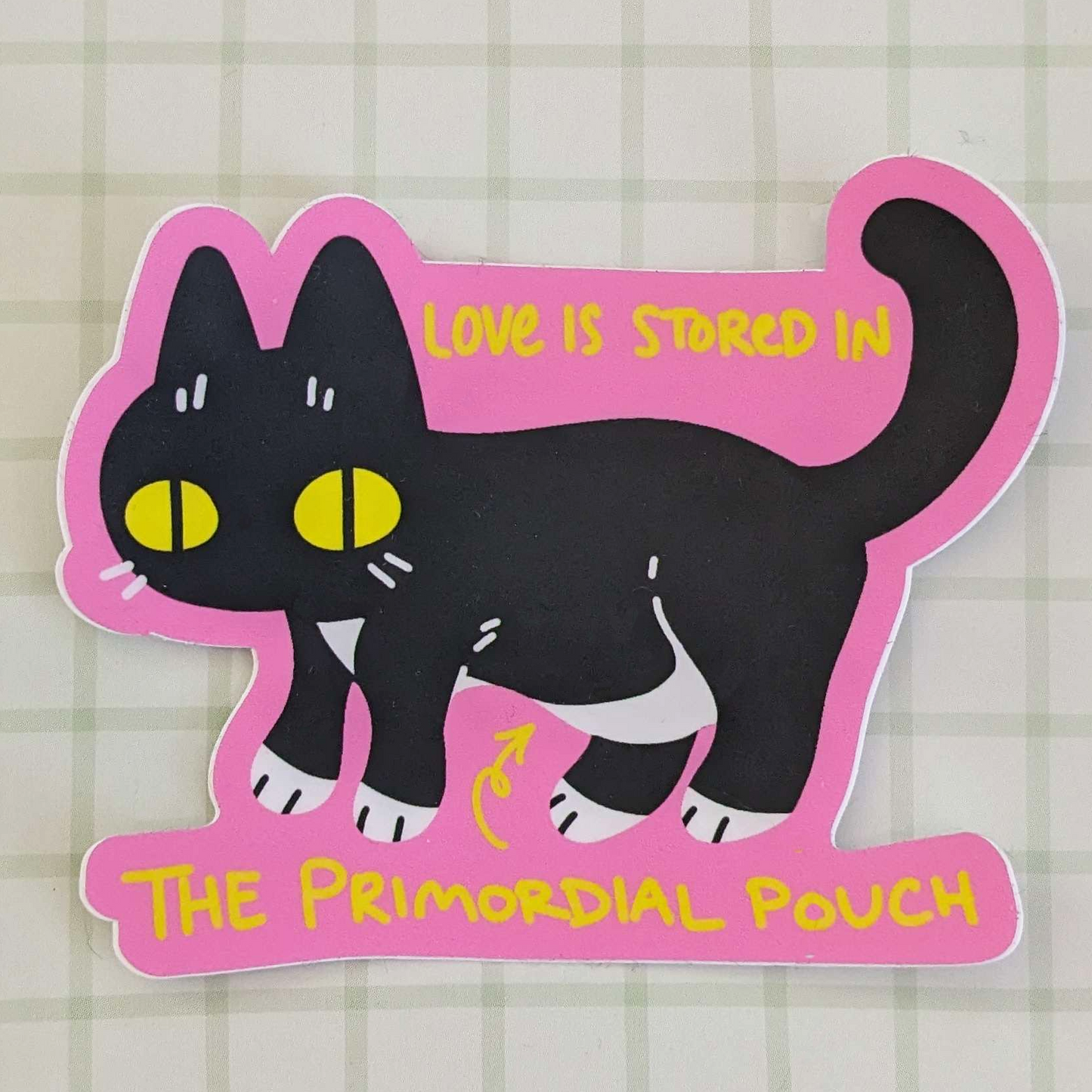 My Dear Cat - Primordial Pouch 3" Sticker