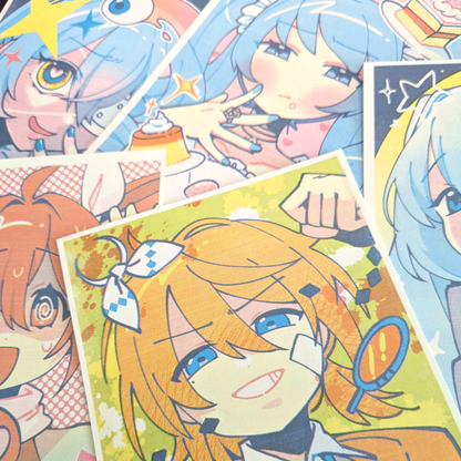 Vocaloid Song Postcard Prints