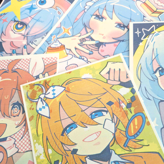 Vocaloid Song Postcard Prints