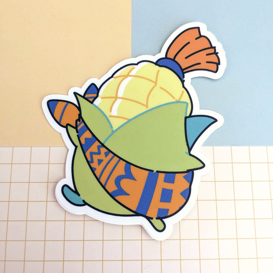 Final Fantasy Cornservant 3" Sticker