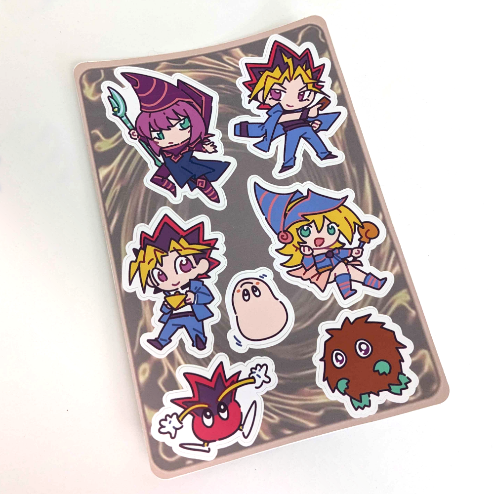 Yu-Gi-Oh! Sticker Sheets Yu-Gi-Oh! Sticker Sheets