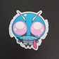 Shin Kamen Rider 3" Sticker