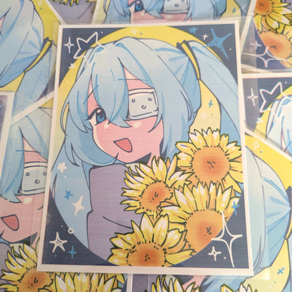 Vocaloid Song Postcard Prints