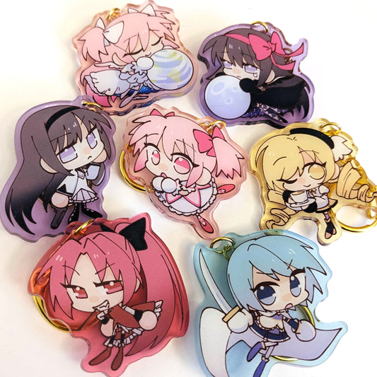 Madoka Magica Keychains