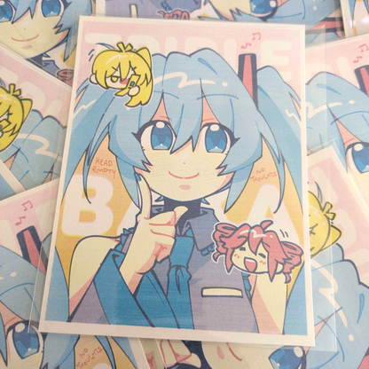 Vocaloid Song Postcard Prints