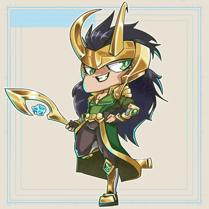 Marvel TOKON Keychains & Stickers