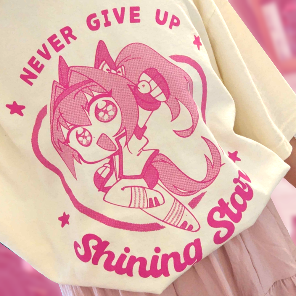 Never Give Up Shining Star Shirts
