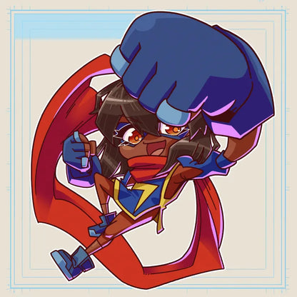 Marvel TOKON Keychains & Stickers