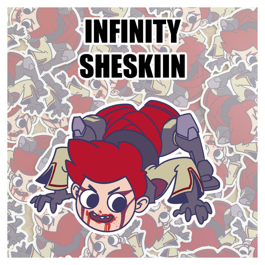 Infinity Sheskiin 3" Vinyl Sticker