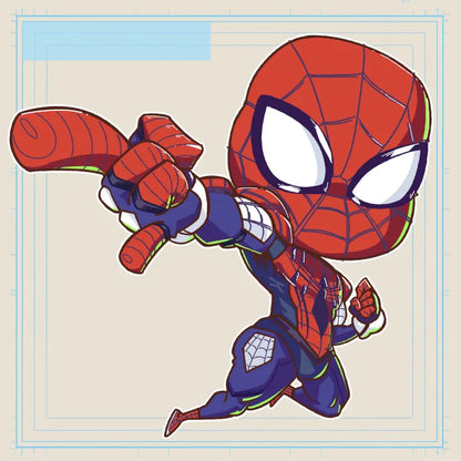 Marvel TOKON Keychains & Stickers