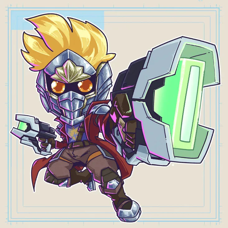 Marvel TOKON Keychains & Stickers