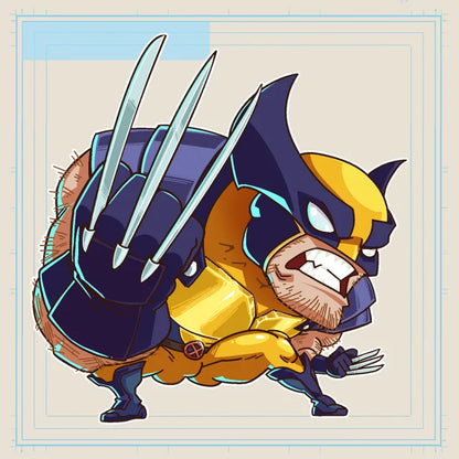 Marvel TOKON Keychains & Stickers