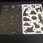 The Apprentice's Pet Cat 4"x6" Sticker Sheet