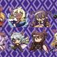 Granblue Fantasy Charms - 1.5" Double-sided Clear Acrylic
