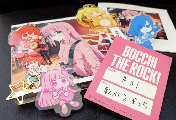 Bocchi the Rock Keychains - 2" Double-sided Clear Acrylic