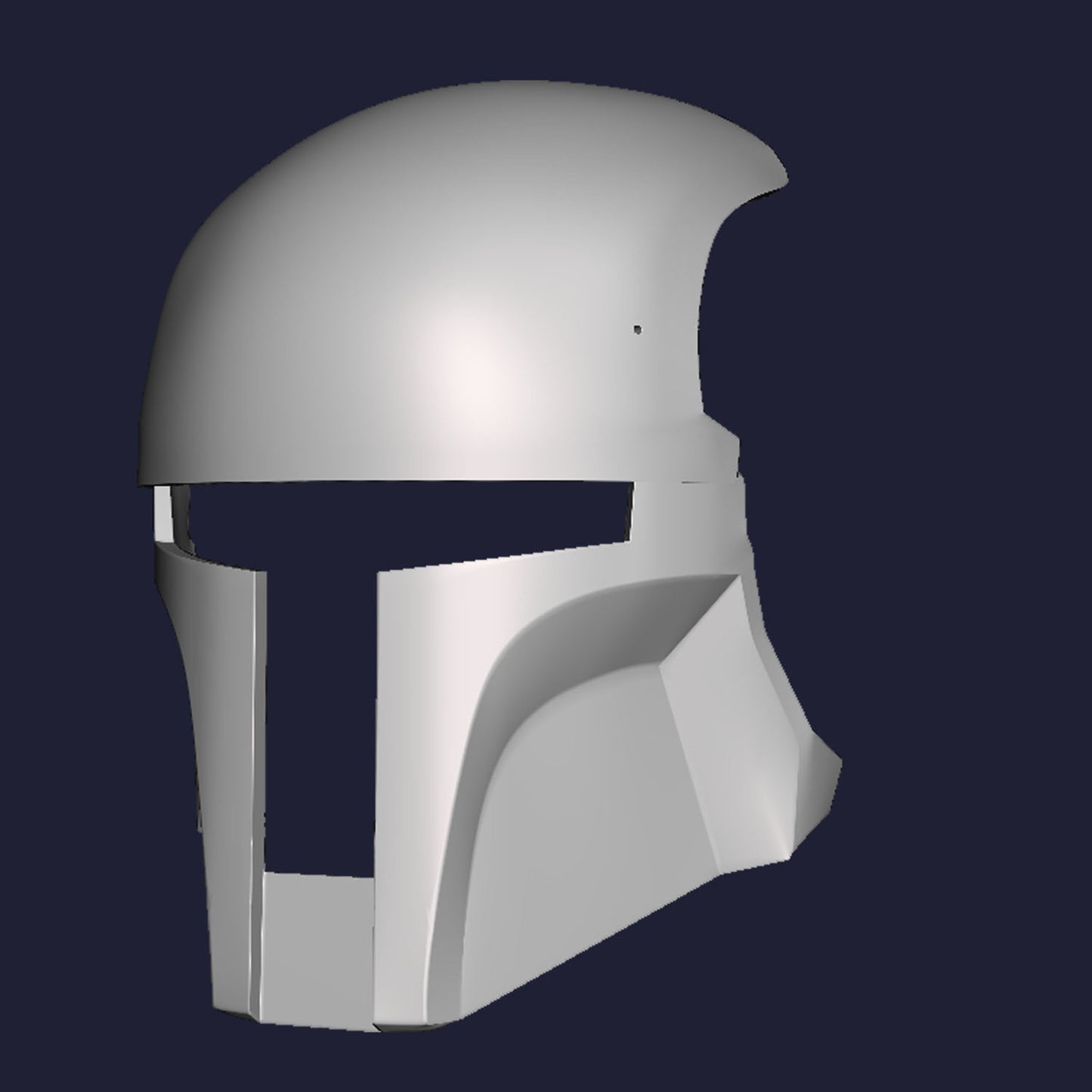 Mandalorian style Mask for Bump Helmets STL/Digital Files