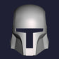 Mandalorian style Mask for Bump Helmets STL/Digital Files