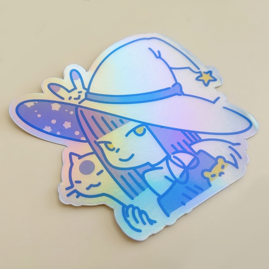 Witch and Her Familiars 3" Sticker